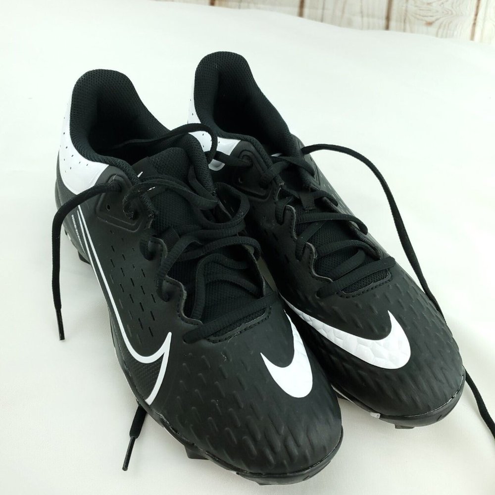 Nike Womens Hyperdiamond 4 Keystone CZ5918-005 Black White Softball Cleats Sz 10